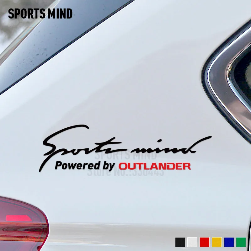 Sports Mind для Mitsubishi Outlander JDM Ralliart Auto аксессуары наклейка на автомобиль Decal Car