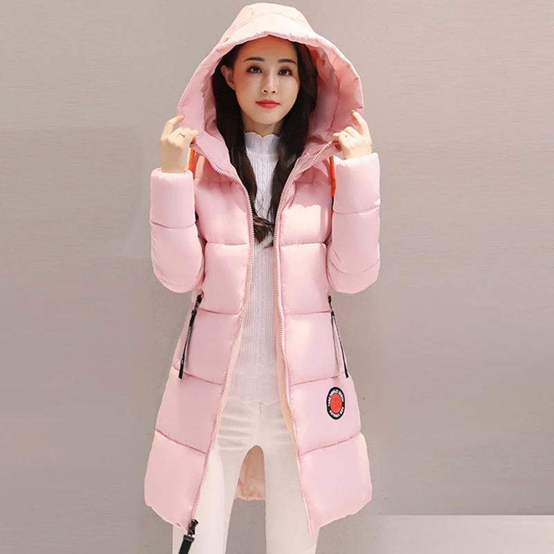 2017 зимние утепленные женские парки Женская Стеганая куртка верхняя одежда плюс