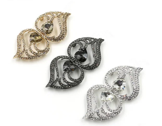 1 шт./лот модная комбинированная пряжка в форме сердца красивая застежка для