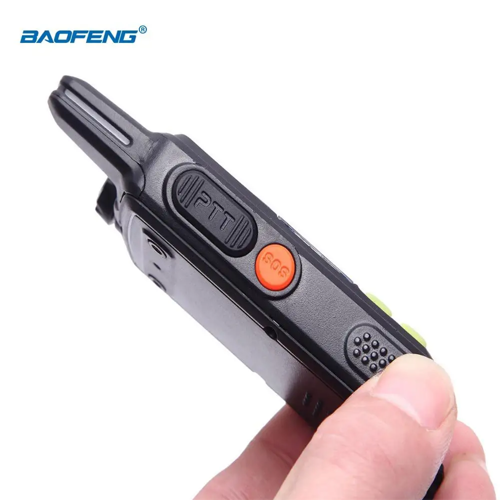 2 шт. Baofeng BF T1 портативная мини рация с двойной ветчиной радио коммуникатор USB