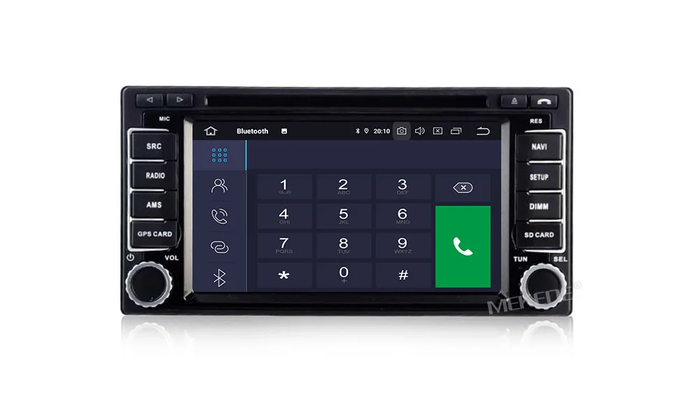 MEKEDE Android 9,0 четырехъядерный Автомобильный мультимедийный dvd-плеер для Subaru Forester Impreza 2008-2012 с gps-навигация, радио, стерео