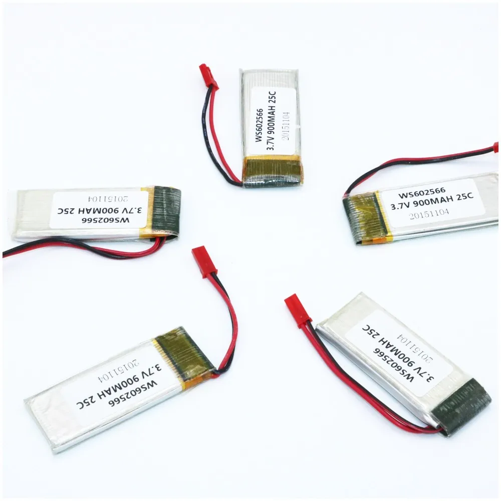 10 шт./лот 3 7 В 900 мАч 25C RC Lipo аккумулятор для Walkera V120D05 M120D01 V120D02S Вертолет части