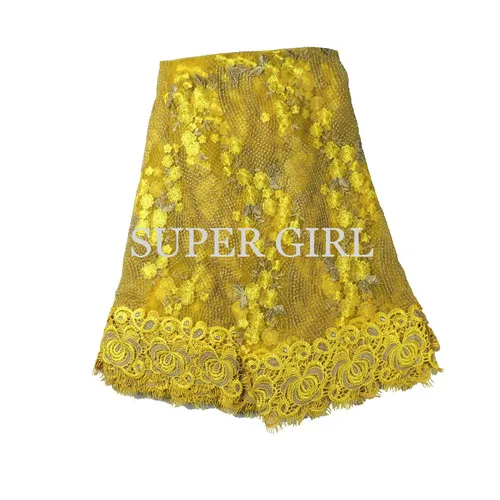 5 ярдов/серия высокого качества в нигерийском стиле Свадебные африканские ткани