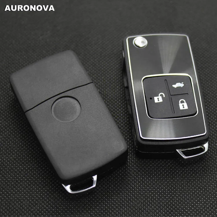 AURONOVA новый обновленный Складной Корпус ключа из нержавеющей стали для Buick Excelle