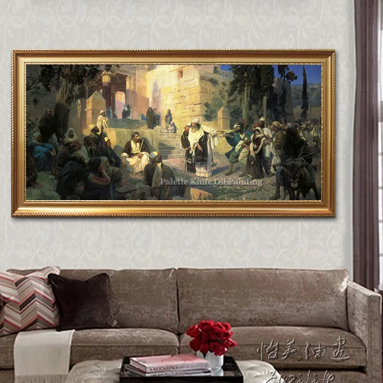 Jesus Christ Canvas Posters and Prints Wall Art Pictures for living room Home Decor cuadros decoracion Oil painting 155 | Дом и сад