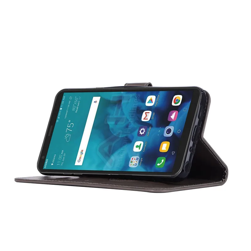 Чехол для LG Q7 чехол Q7a + Plus чехол-бумажник 5 дюйма Обложка на заднюю панель из