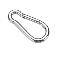hammock swing snap hook buckle carabiner quick hanging alloy hook survival outdoor clasp camping equipment tools three sizes