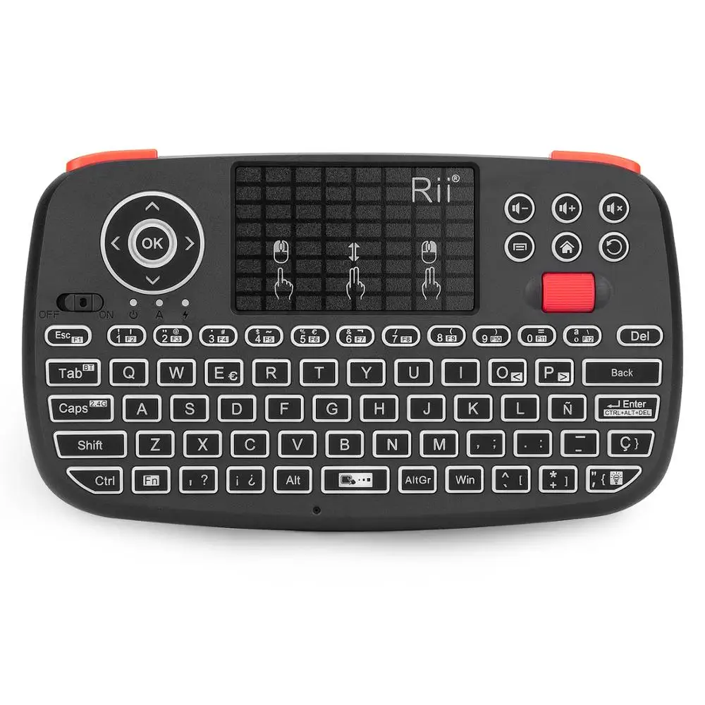 Мини Клавиатура Rii i4 2 4 ГГц Bluetooth два режима|Клавиатуры| |