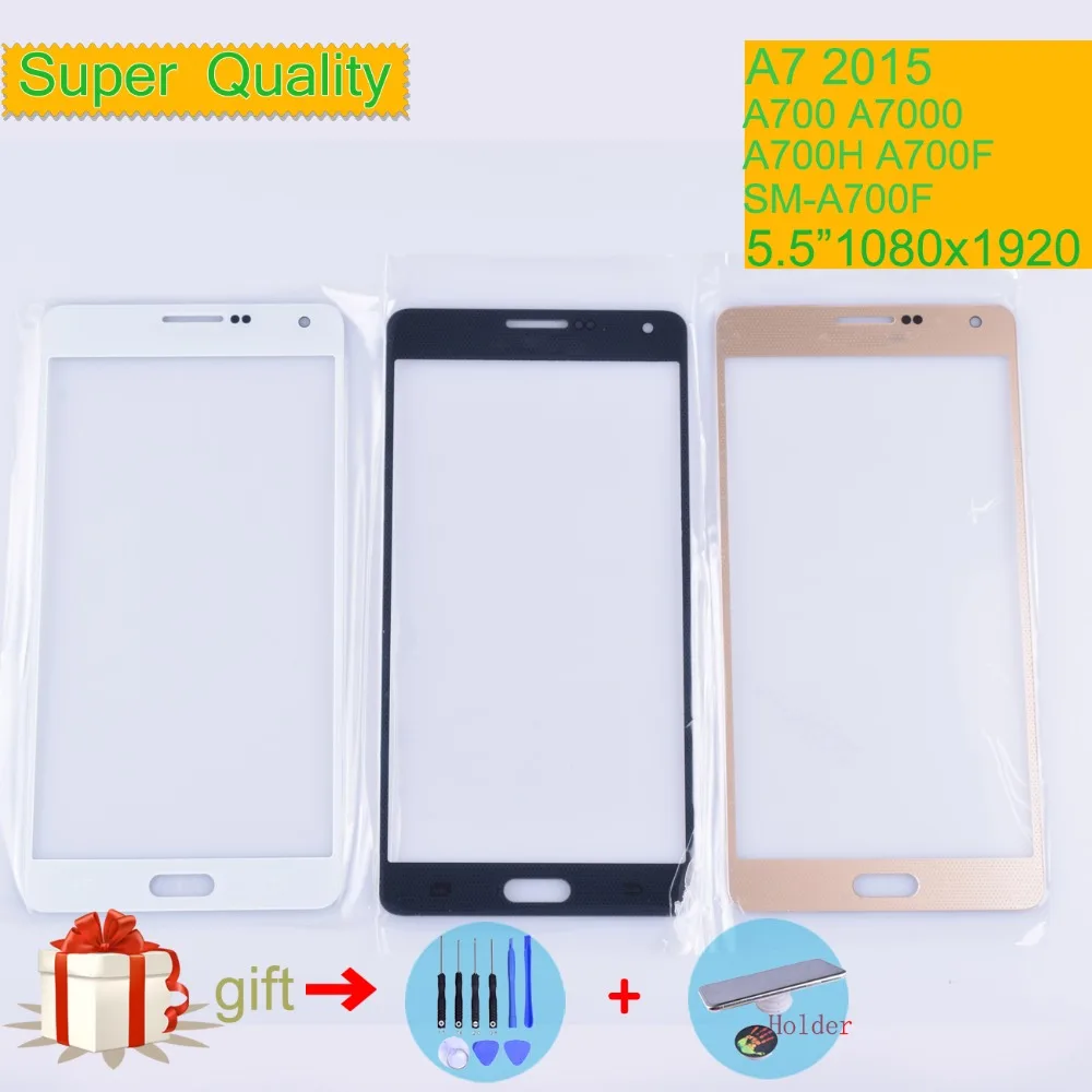 Сенсорный экран для Samsung Galaxy A7 2015 A700 A7000 A700H A700F A700FD передняя стеклянная панель