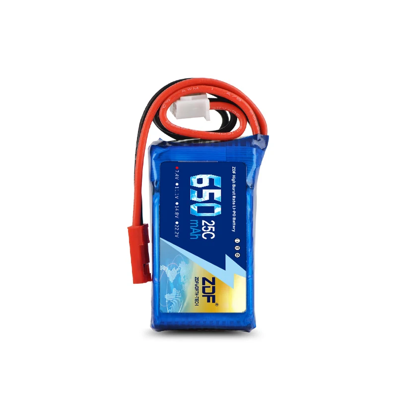 Аккумулятор ZDF 1S 2S 3S 3 7 в 4 В 11 1 650 мАч 25C lipo для мини-страйкбола пистолета Nine Eagle 250