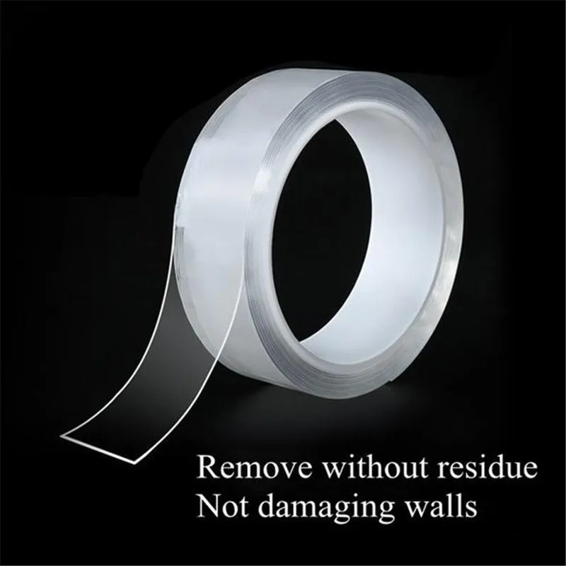 Многофункциональная волшебная лента 3 м без нанопокрытия двухсторонняя моющаяся