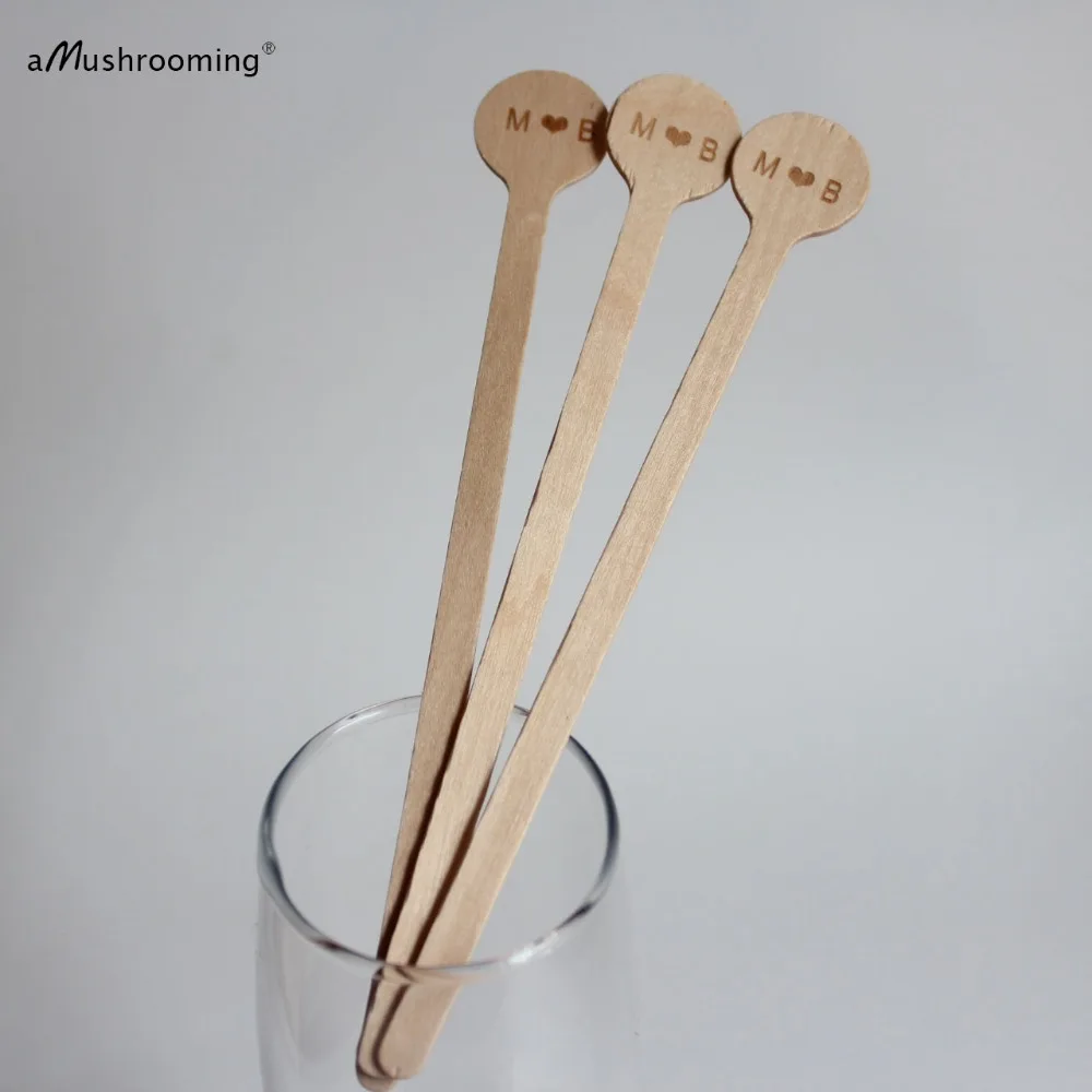 Напиток мешалки пользовательские персонализированные Дата фамилия коктейльные