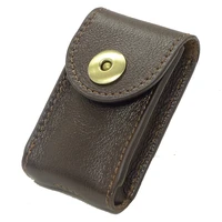 genuine leather handmade men belt wallet waist bag pack car key pouch key wallets