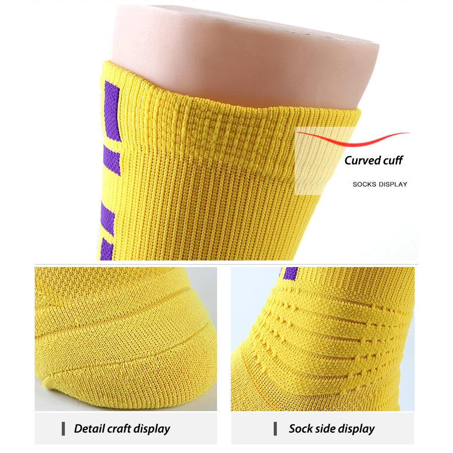 Мужские носки с буквенным принтом модные для езды на велосипеде дышащие бега