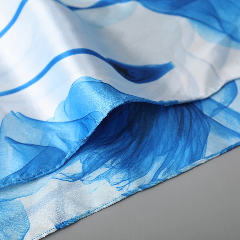 

[FEILEDIS] 2017 Silk Scarf Fashion Women's Shawl Multi-purpose Scarf Double-sided Replacement Use Scarf Series FD007