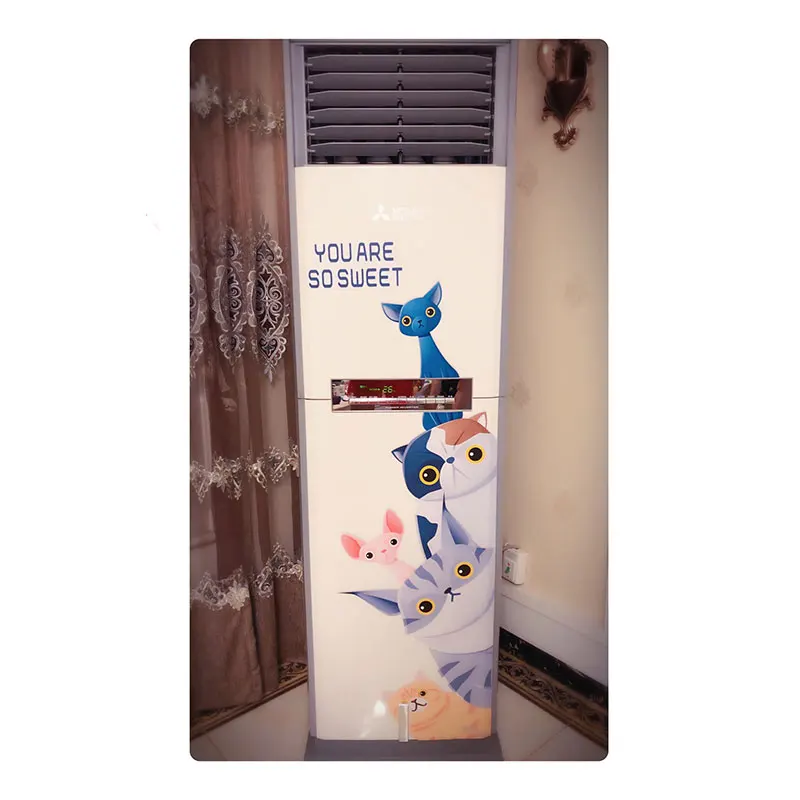 M настенные стеклянные ПВХ наклейки для дверей кондиционеры креативные шкафы