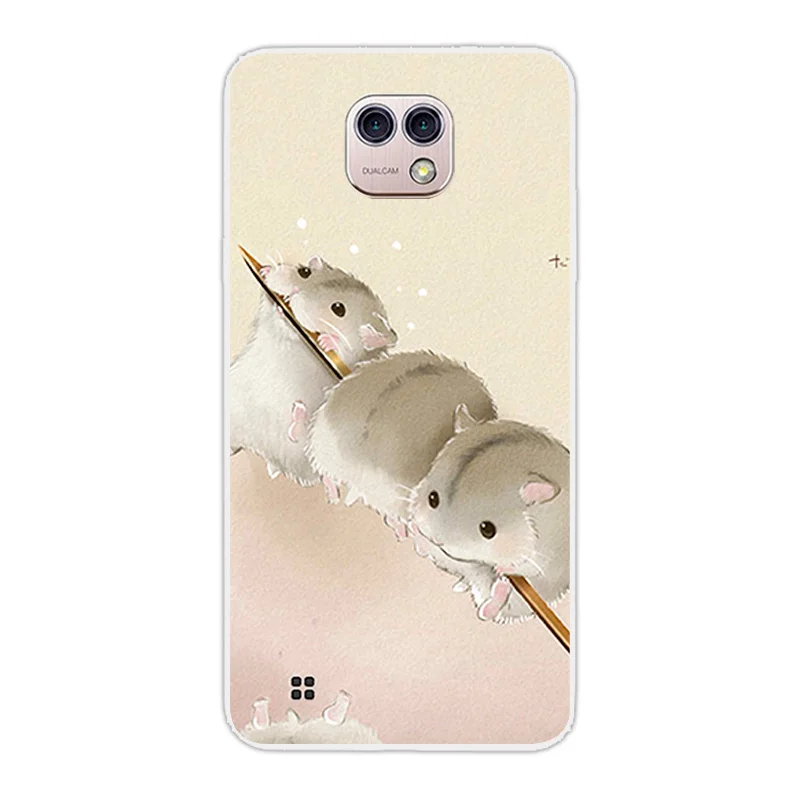 Роскошный причудливый чехол для LG X Cam чехлы задней панели K580 K580DS мягкий