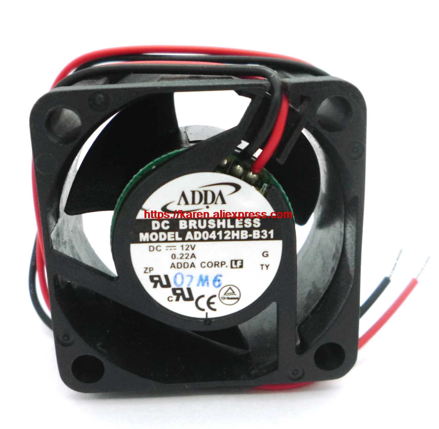 Новый Оригинальный ADDA 4028 AD0412HB B31 12V 0.22A FD124020MB 4020 12 В 0.06a 2 линии Вентилятор