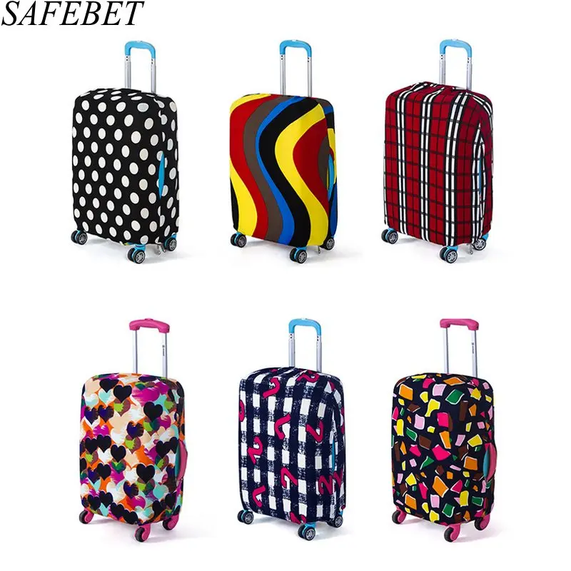 

SAFEBET Brand Elastic Luggage Protective Cover For 18 to30 Inch Cases suitcase Dust Bags Case Travel Accessories Supplies