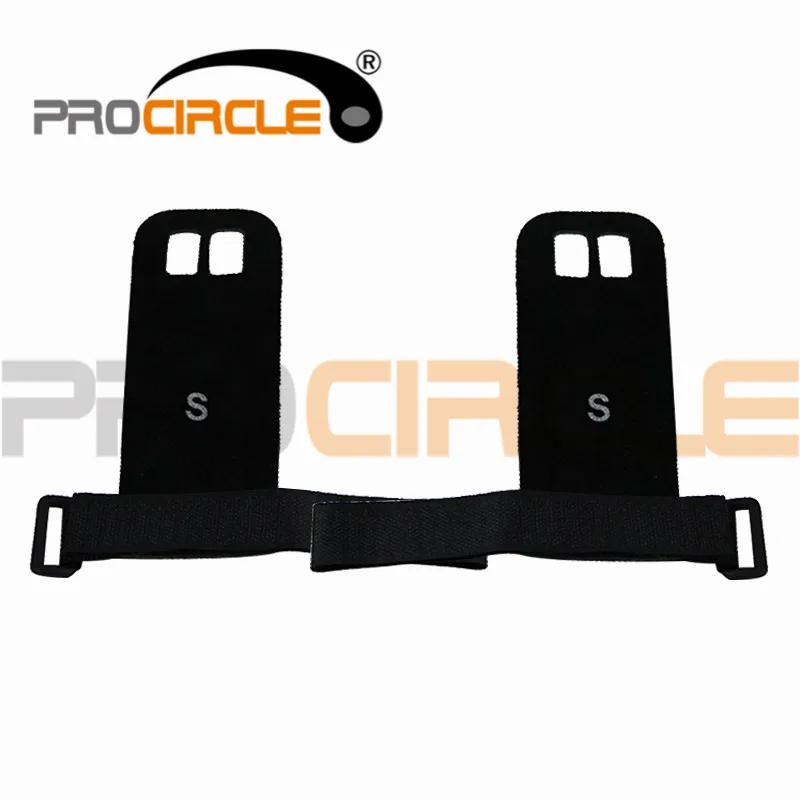 Ручки ProCircle кожаные для поддержки запястья защитные накладки на ладони тяжелой