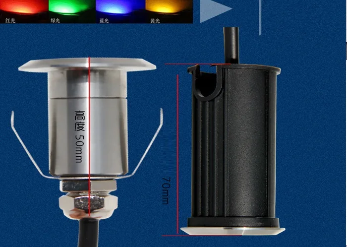 304 нержавеющая сталь 1 Вт наружный подводный светодиодный светильник 12 В