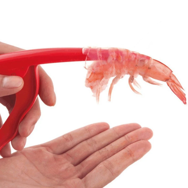 Новый практичный инструмент для чистки креветок нож Кухонные гаджеты