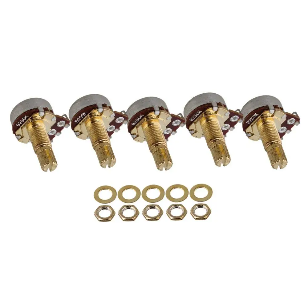 B250K ohm аудио тональный потенциометр для гитары электрогитары переключатель