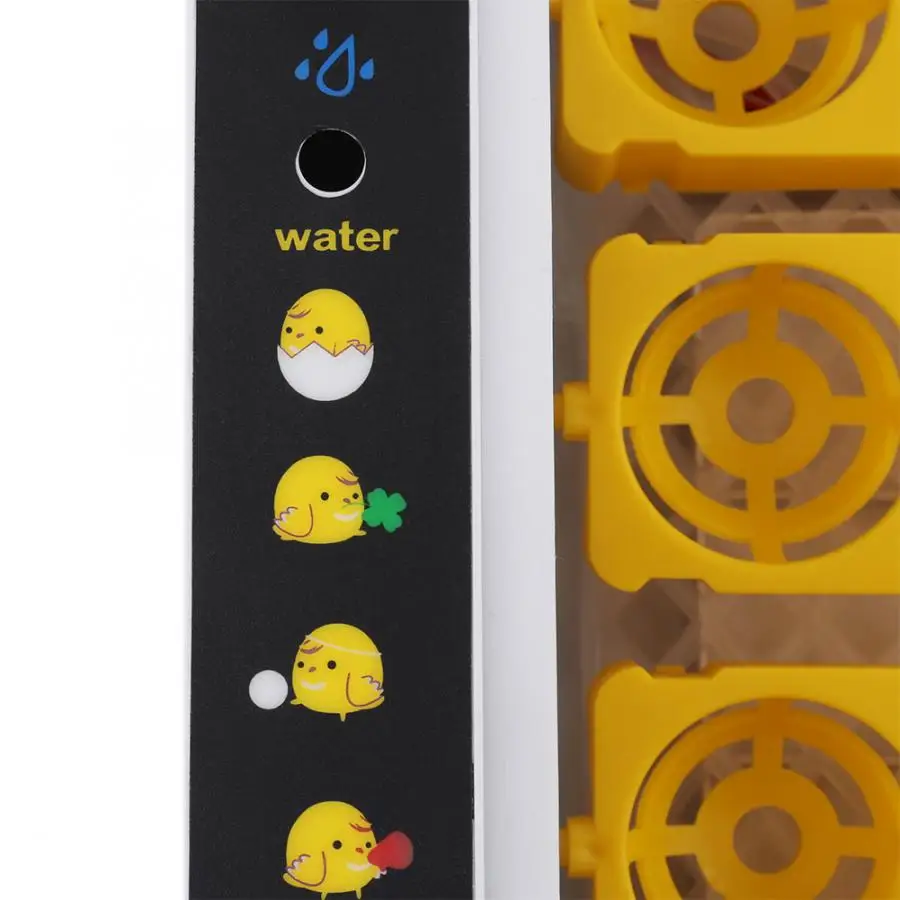 24 яйца инкубатор контроль температуры Цифровая автоматическая курочка цыпленок