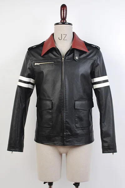 Алекс Мерсер прототип Экшн-игры Черная куртка из искусственной кожи Пальто