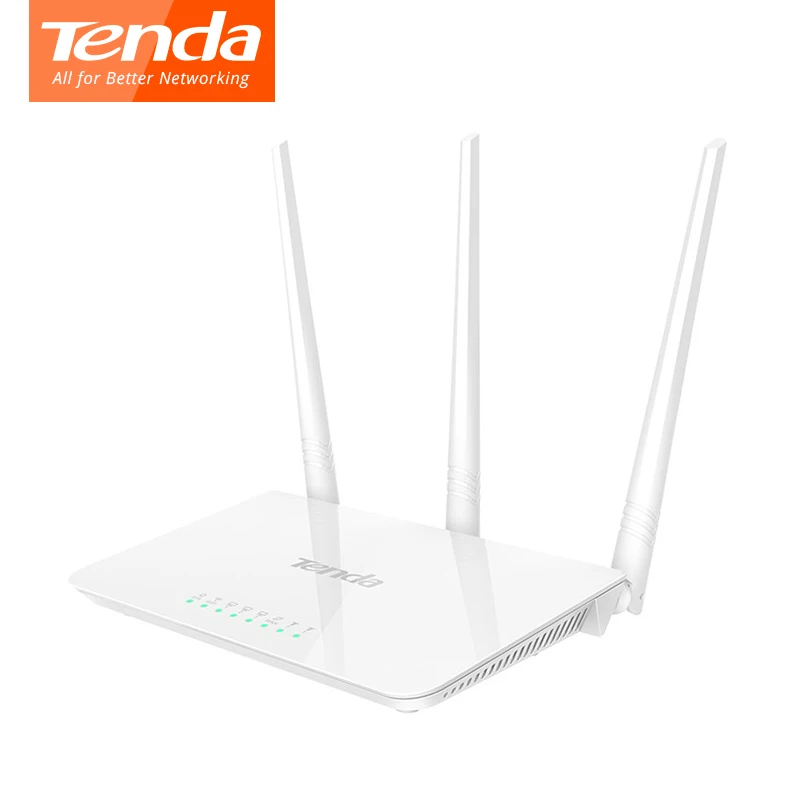 WiFi Tenda F3 беспроводной маршрутизатор 300Mpbs 3* Антенна 200 квадратных метров сигнал покрытия беспроводной маршрутизатор английская прошивка