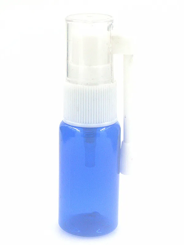15 мл пустой Янтарный/прозрачный/белый/синий пластиковый вращающийся назальный
