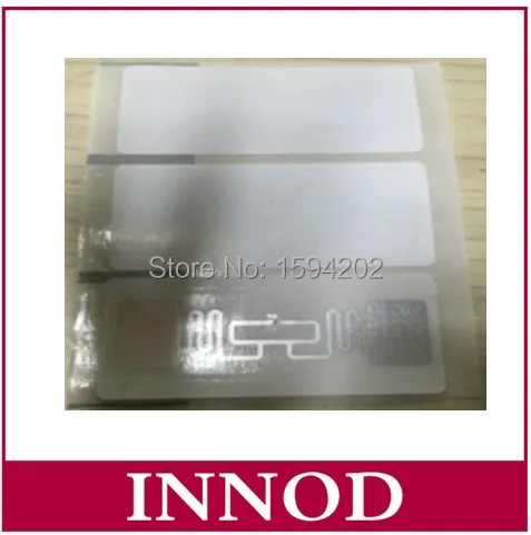 

iso18000 epc passive writing uhf tags adhesive label 75*30mm / high quality long range electronic smart rfid tag manufacturer