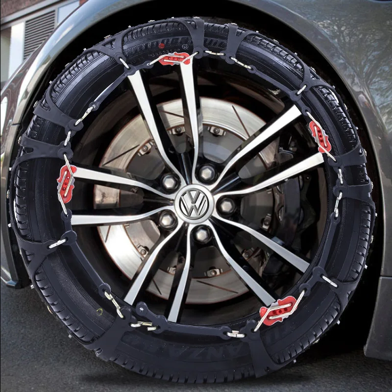 1 Set=2 Wheels High Quality Car Snow Chains Anti Skid TPU Universal | Автомобили и мотоциклы