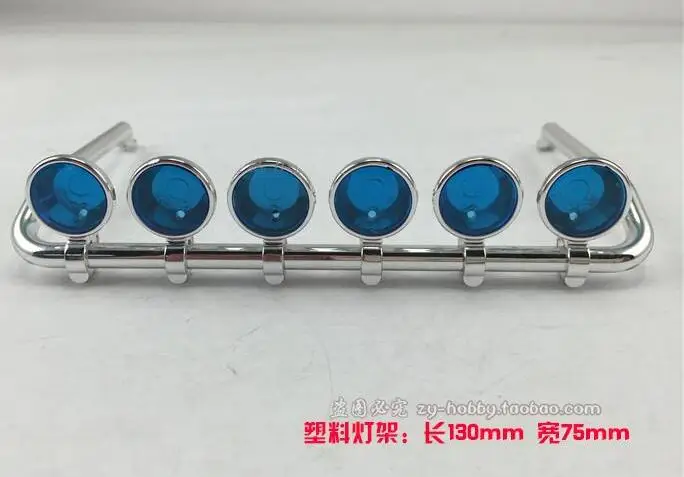 Светодиодные лампы на крышу MAN TGX для Tamiya 1/14 RC VOLVO LESU RC4DW трактора прицепа разгрузки