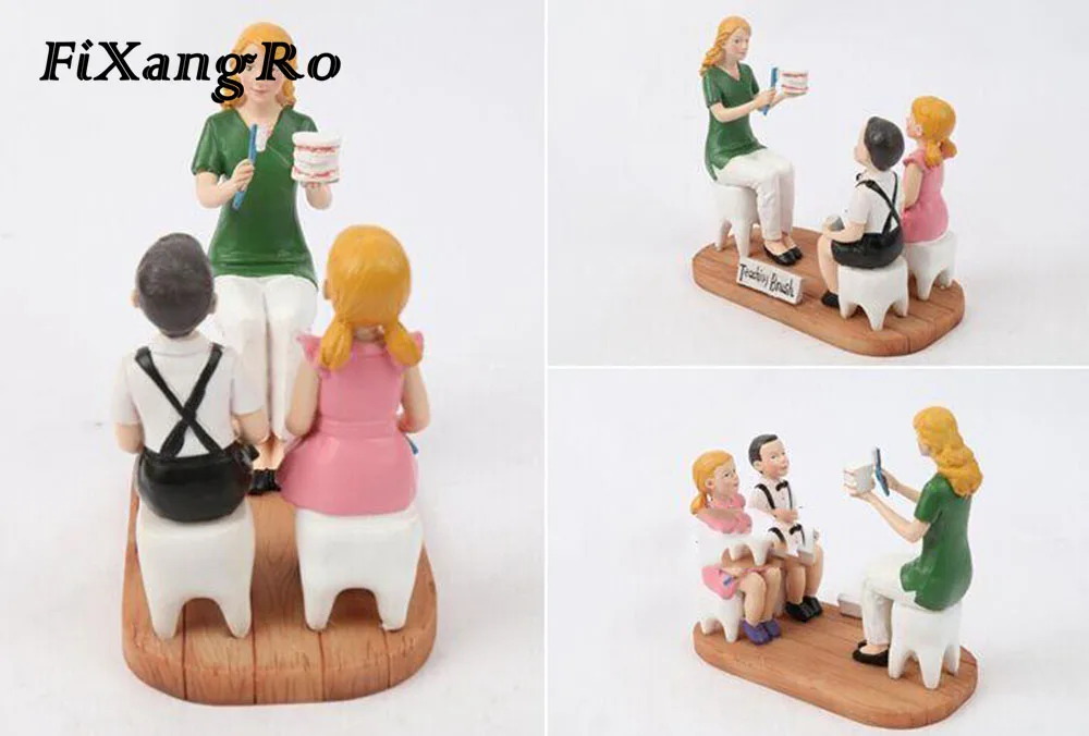 Демонстрация обучение чистке зубов стоматологические ремесла