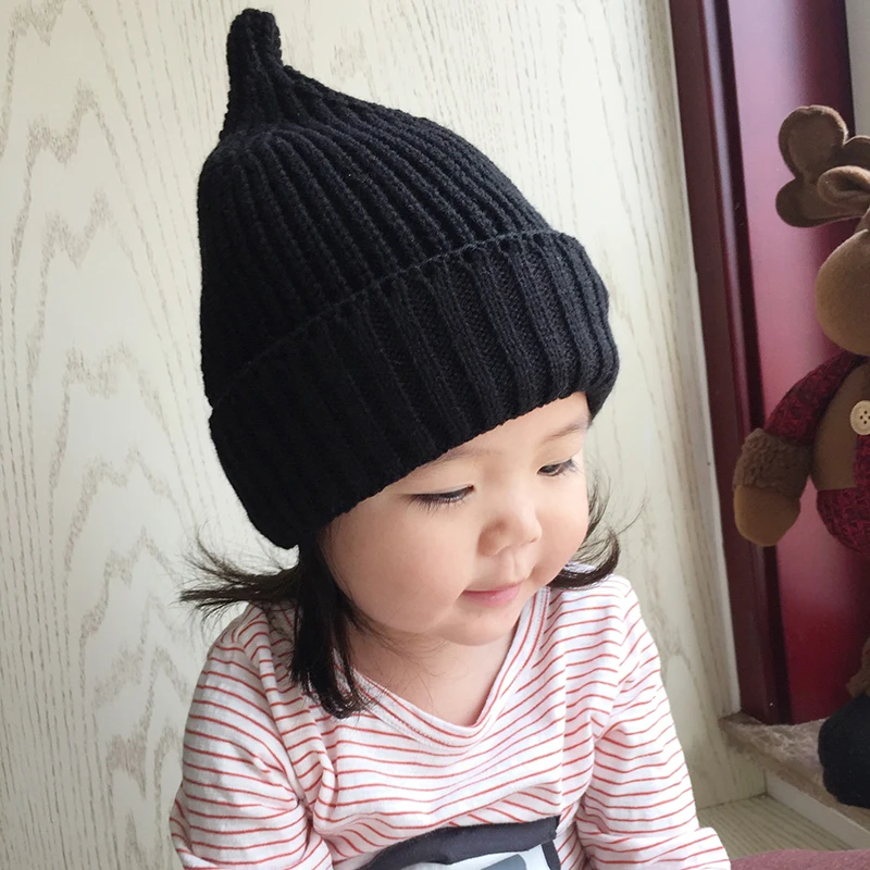 New Girls Boys Hats Women Parent-child Hat Kids Winter Autumn Caps Bonnet Enfant For Children Baby Muts | Детская одежда и обувь