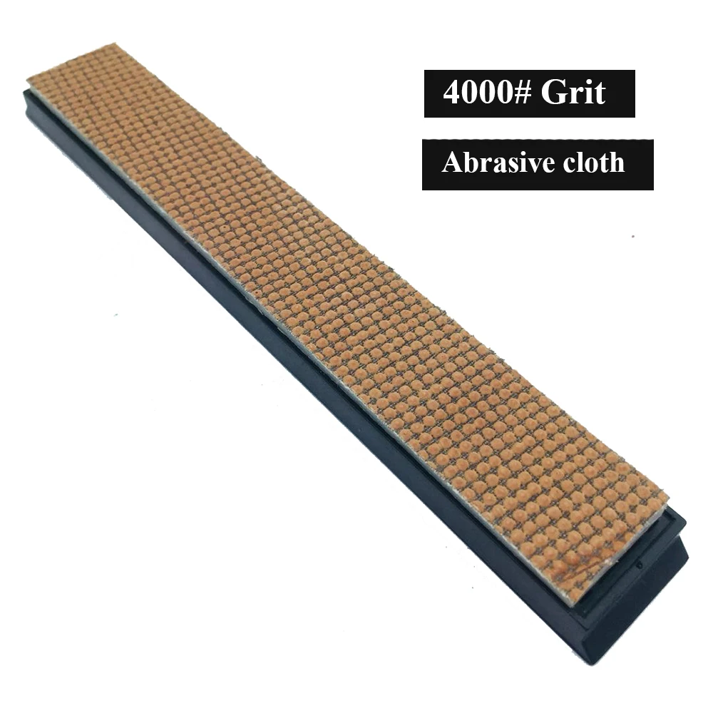 4000 Grit 40-4000# зернистость Ruixin Pro точилка для ножей песочный пояс нож точильный камень открытый V тонкая полировка Средний шлифовальный стержень - Цвет: 4000 Grit