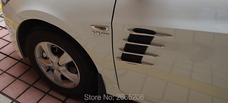 2 шт. 3D Акула автомобиль наклейки на крыло декор стайлинга автомобилей для DAIHATSU