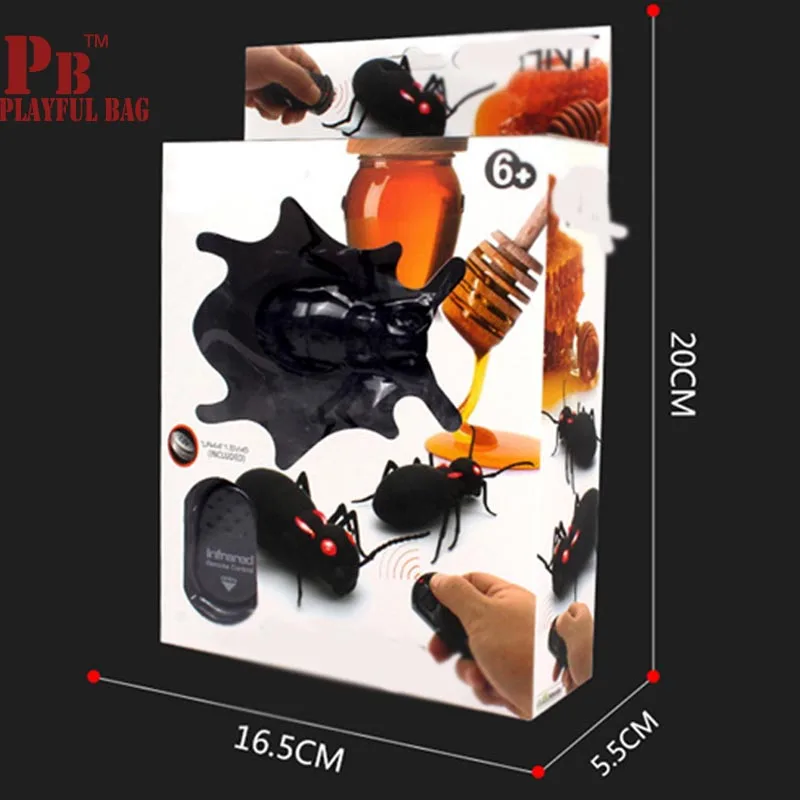 

pb playful bag Foreign hot new remote control toy prank ant tricky creative electronic infrared sensor simulation model of pet