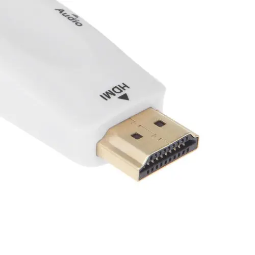 Совершенно новый 1080P HDMI папа к VGA Женский адаптер видео конвертер с аудио выходом |