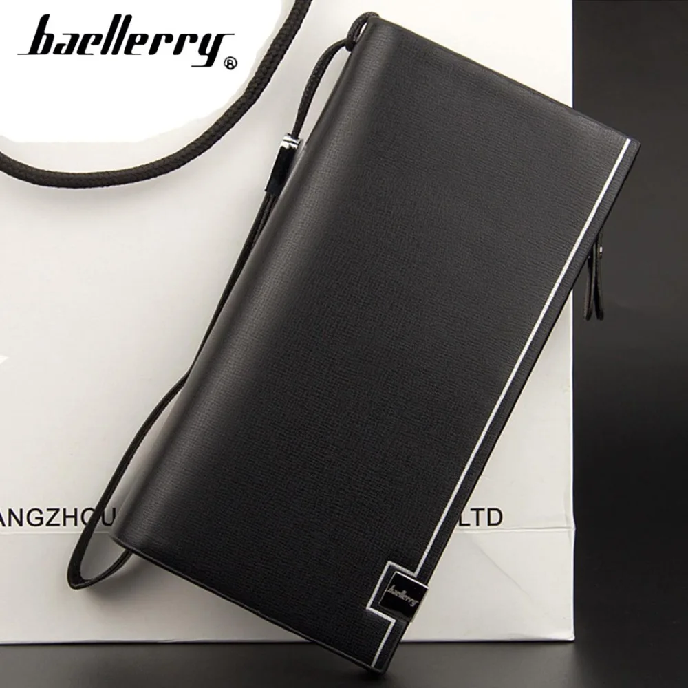 Мужские бумажники с гравировкой имени высококачественный вместительный