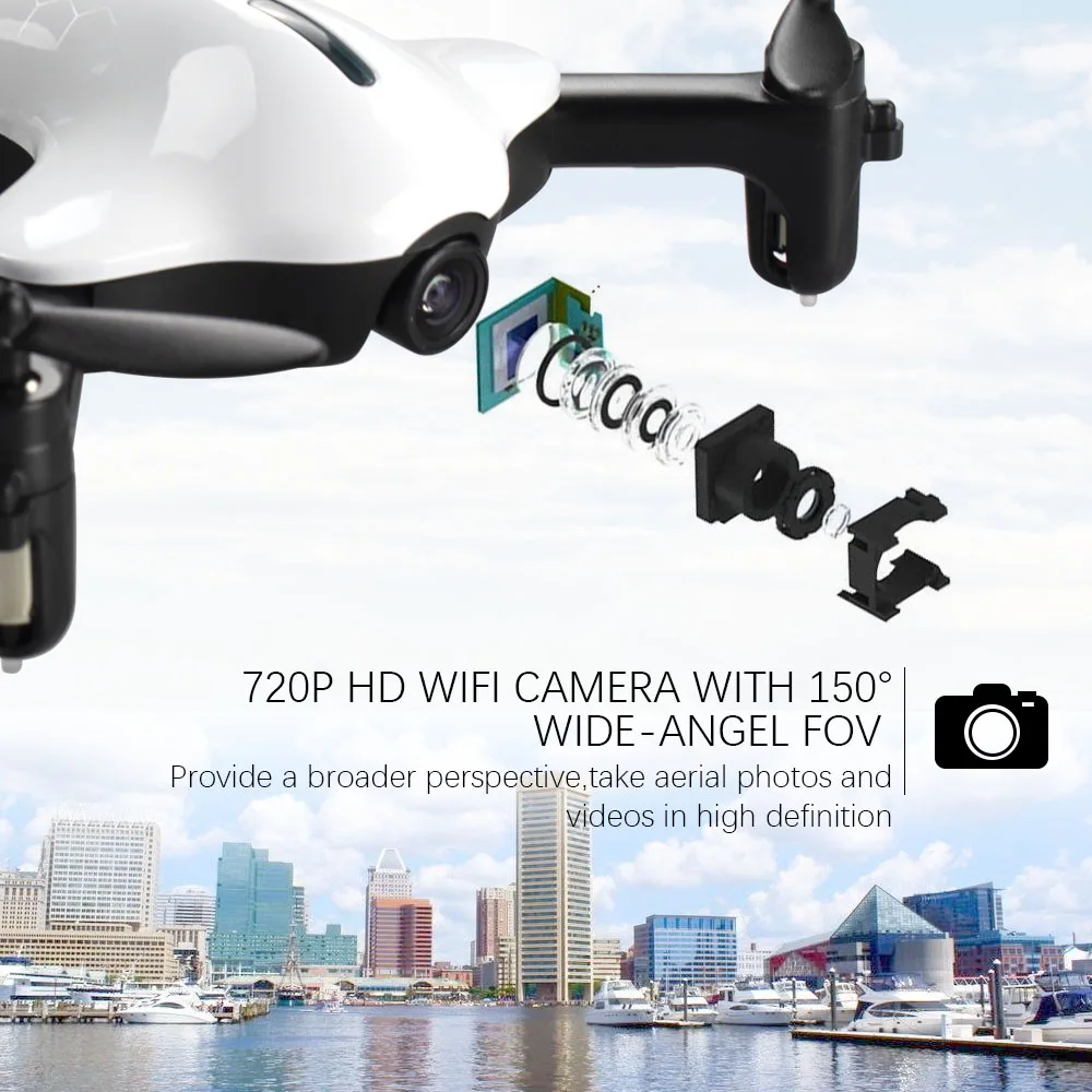 ATOYX камера Дрон мини Дрон RC с камерой Квадрокоптер HD 4k FVP wifi с широкоугольным HD высоким безголовым режимом удержания высоты 4CH