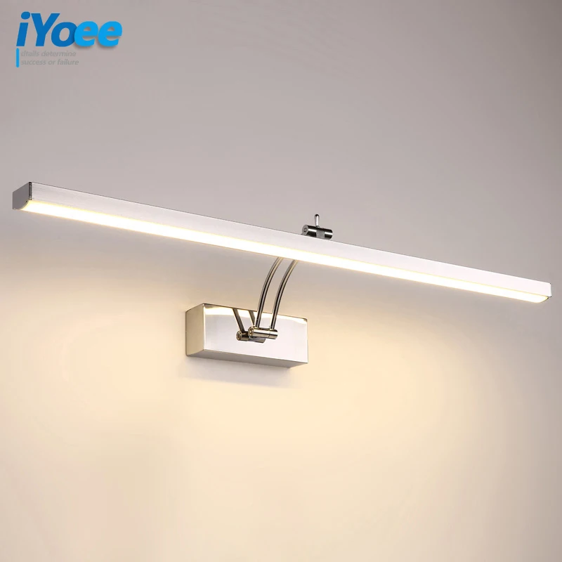 

iYoee Bathroom LED Wall lamps vanity mirror lights Bathroom Aluminum wall sconce washroon wall Lamp fixtures IC Driver 110/220V