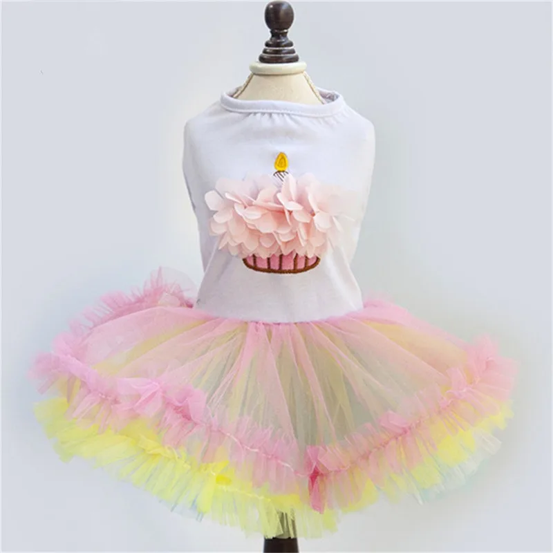 Pet платья для маленьких собак 2018 новые летние собака платье принцессы Свадебное