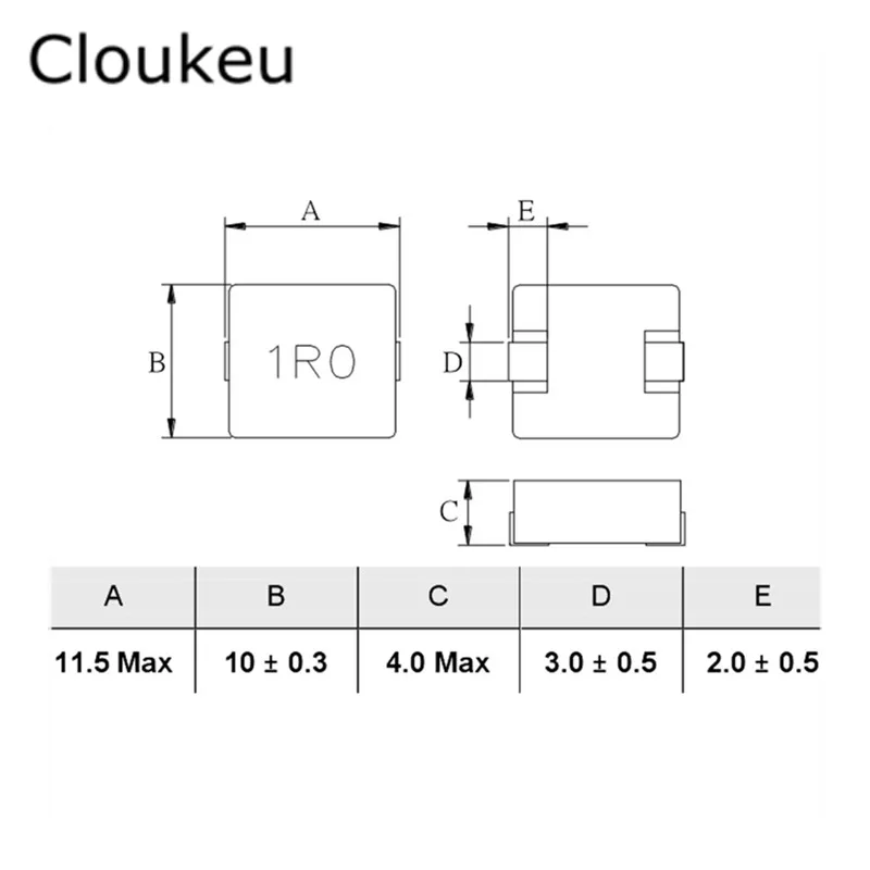 10pcs 1040 22UH/220 SMT Power Inductor Choke Coils (10*10*4) 10040 | Обустройство дома