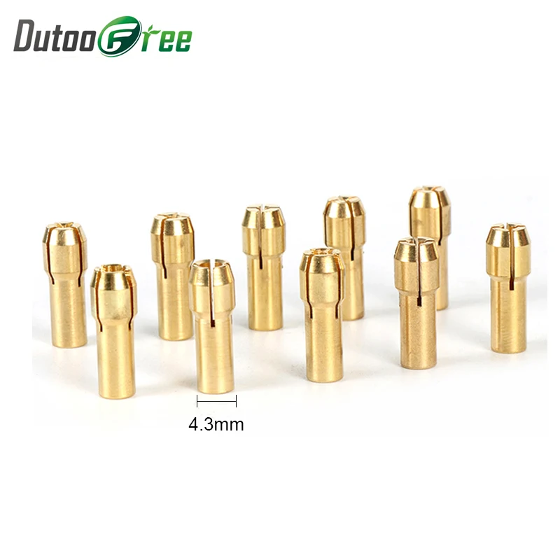 Mini Drill Brass Collet Chuck for Dremel Rotary Tool - Ideal Power Tool for DIY Drilling image 4