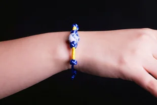 Новый керамический браслет ручной работы с художественным рисунком