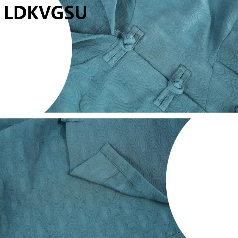 

2018 Autumn New Cotton Linen Solid Color Retro Long Outwear Jacquard Buckle Hooded Cardigan Female Windbreaker Jacket Is1149