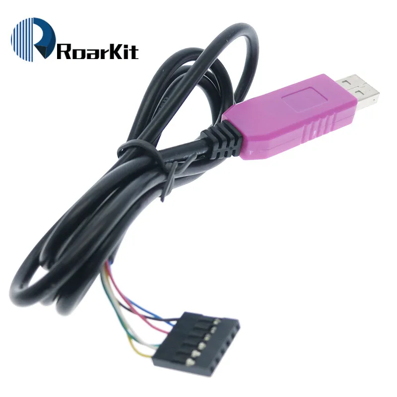 PL2303 HXD 6 контактный USB TTL RS232 Преобразователь последовательного кабеля PL2303HXD