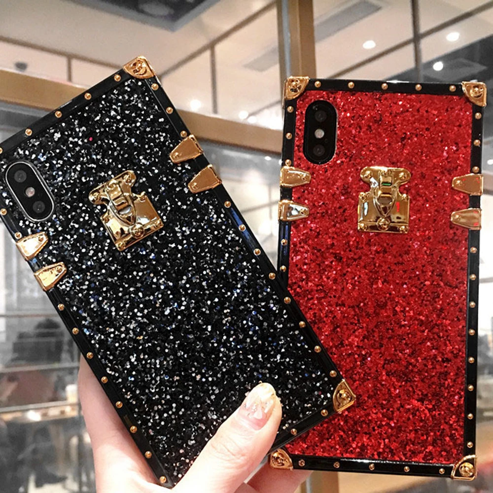 Чехол для Apple iPhone 7 6 s 8 плюс все включено квадратных кожа тенденция Защитная